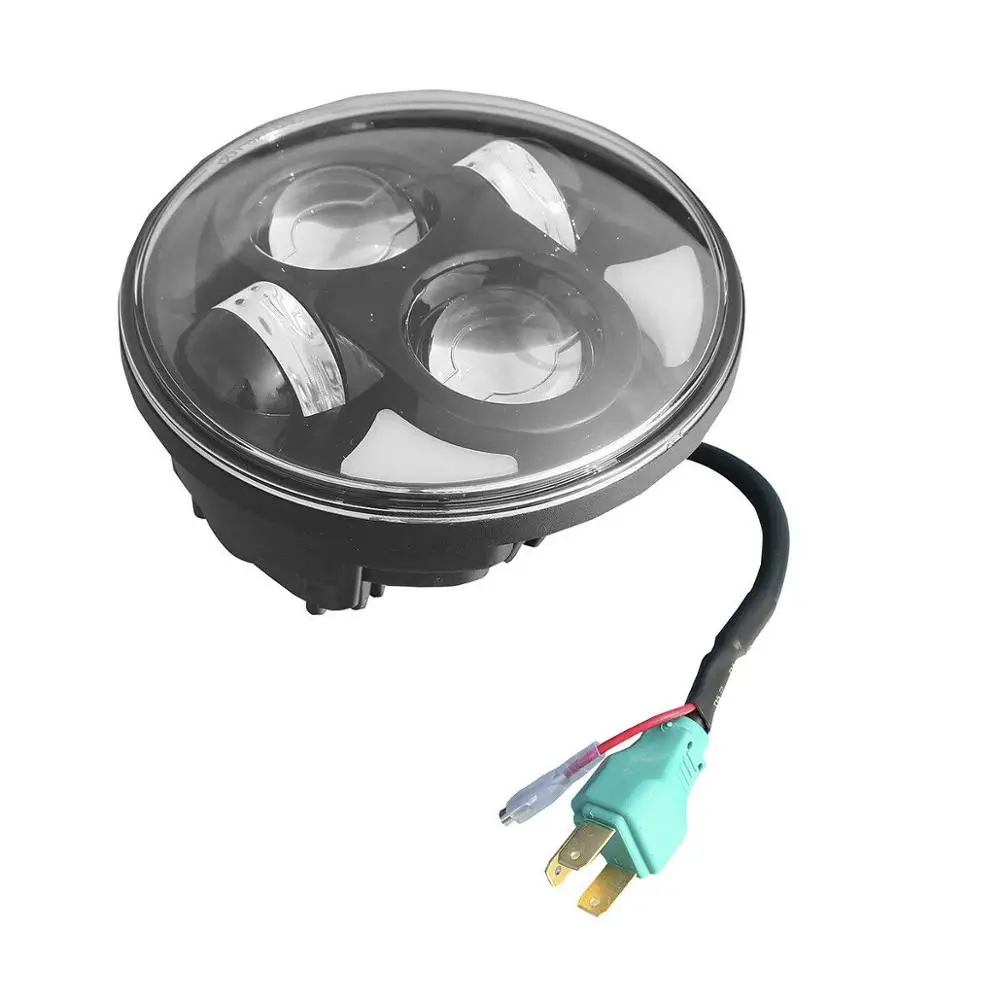 5-3/4" LED Projector Headlight For Harley Touring Sportster Dyna Street Softail Fat Bob