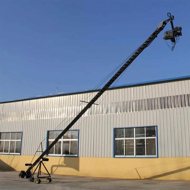 2 Axis Remote Control Professional Ptz Head Video Camera Jimmy Jib