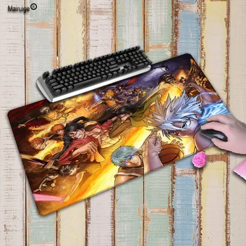 

Mairuige Washable 90x40cm XXL Big Locking Edge Mouse pad gamer Mousepad Keyboard mat Office Table Cushion Home Decor ONE PIECE