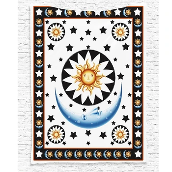 

Indian Mandala Tapestry, 145x200cm, tapestry fabric, wall mandala tapestry, for home hotel Home Decor Free Shipping