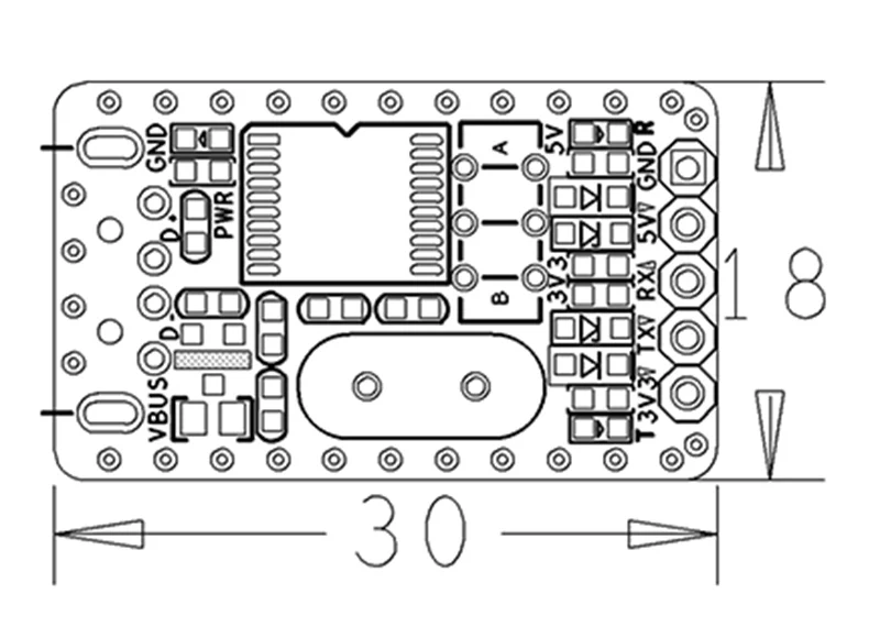 USB к ttl серийный модуль + USB2UART Серийный линия для NanoPi NEO/NEO Air Совет по развитию