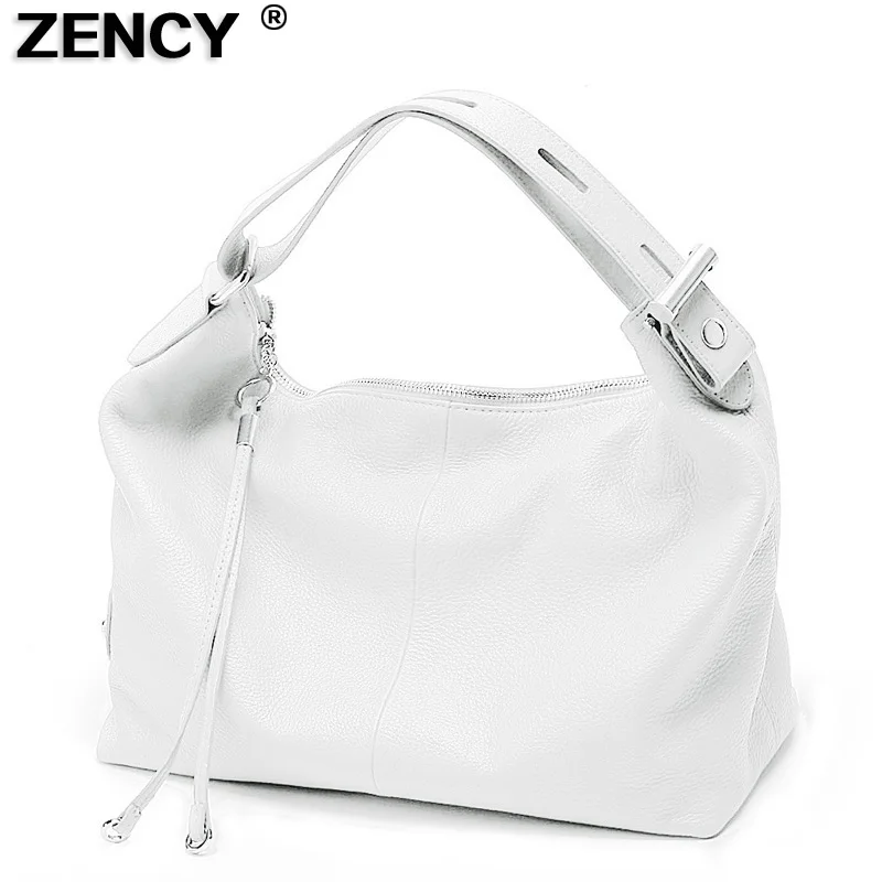Женская сумочка ZENCY из 100% натуральной воловьей кожи расширяемый ремешок с