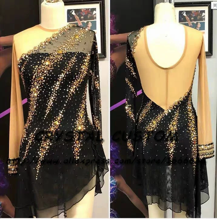 

Adult Figure Skating Dress New Brand Ice Skating Dresses Custom-made For Competition DR4849