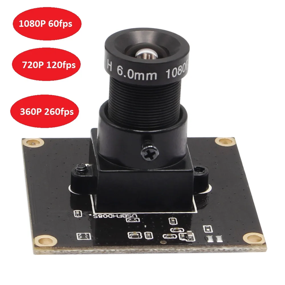 ELP High Speed High frame rate MJPEG1080P 60fps/ 720P 120fps/ 360P