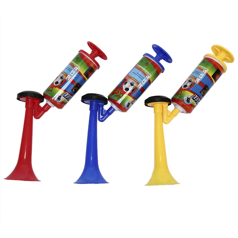 

1Pc Cheerleading Soccer Ball Fans Horn Sports Meeting Club Props Adjustable Trumpet Child Toy Hand Push Gas Pump Air Horn