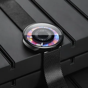 

TOP Creative Watches Women 2019 Cool Luxury Designer Camouflage Watches YOUNG LOVE Style Watch Classic Black Colorful Dial Watch