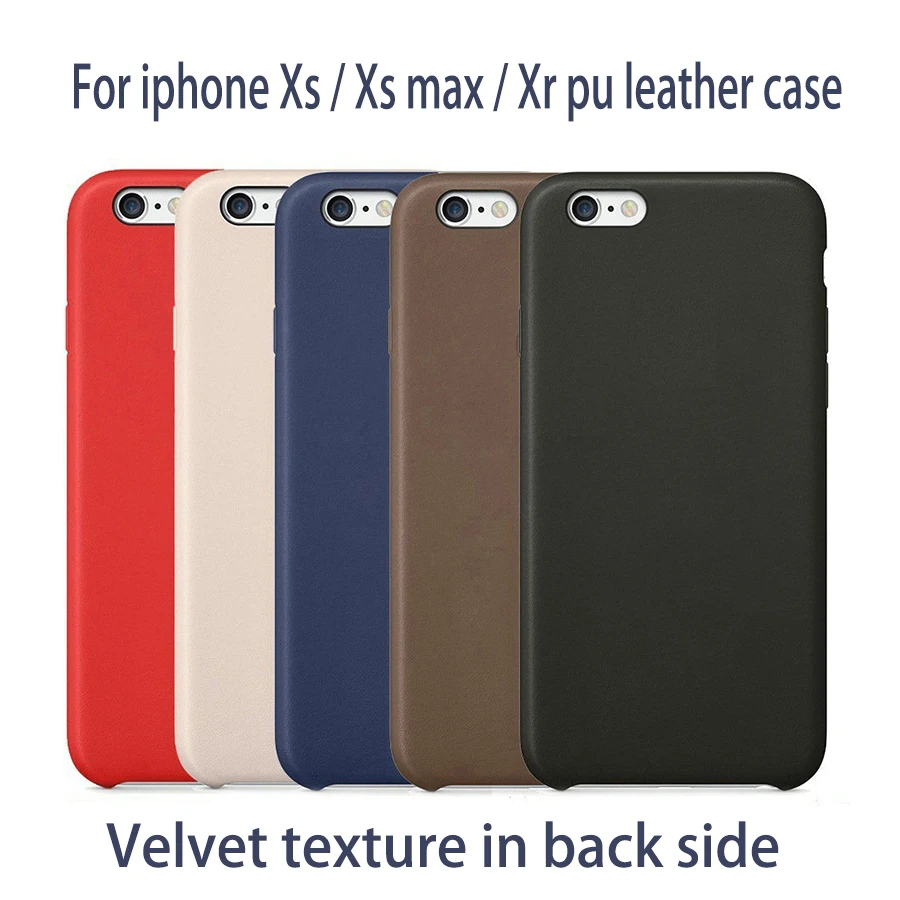 PU leather Case For iPhone Xs Xs max Xr X 8 7 Plus,good quality Back Cover luxury Phone Coque bag for SE 5S 6s plus without logo