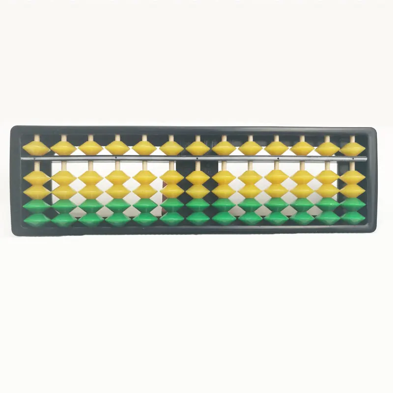 

Plastic Abacus Soroban 13 Digits Kids Maths Calculating Tools Chinese Abacus Toys Abacus educational 20x6cm