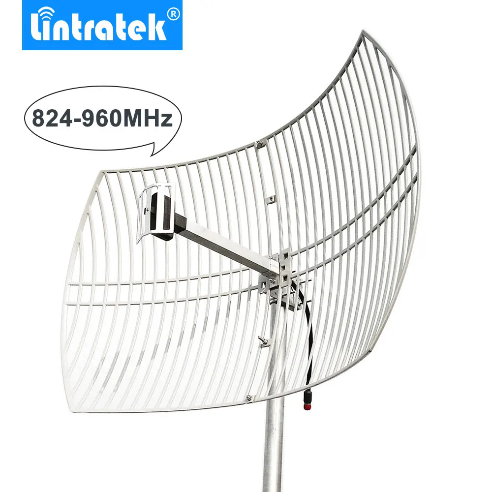 

20dBi Grid Antenna 824-960MHz External Antenna Big Coverage for Mobile Phones Signal Repeater Booster Amplifier Outdoor Use /