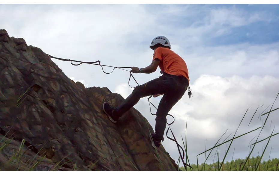 Escada de Corda Escada de Escalada Xinda Profissional Montanha Convés Escada Passo Escalada Escalada Escalada Correia Cinto Fino 12 Acessórios para escalada