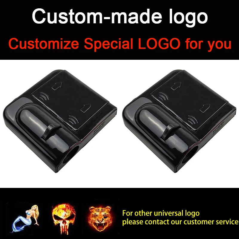 

1pcs Cartoon Logo Car Door Lamp LED Projector Welcome Light for Decoration Ghost Shadow Lamp Batman Spiderman Superman Hulk Logo