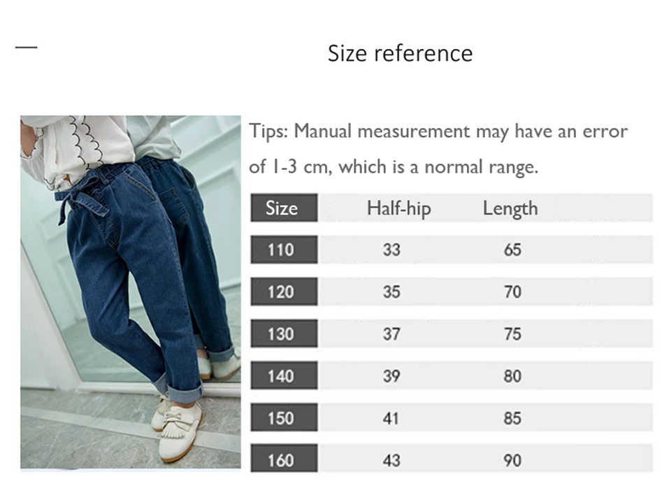 KeRuiShu джинсы для девочек для детей модные эластичные пояс детские джинсы брюки Весна-осень Стиль тенденция для малыша; на каждый день джинсовые штаны