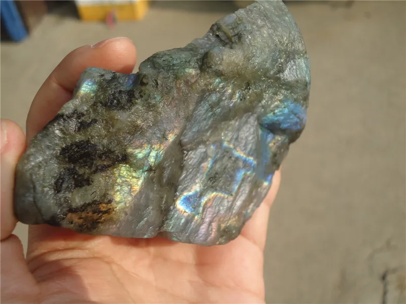 

Labradorite 345g Natural Feldspar Flame Spectral Mineral Specimen PT1033