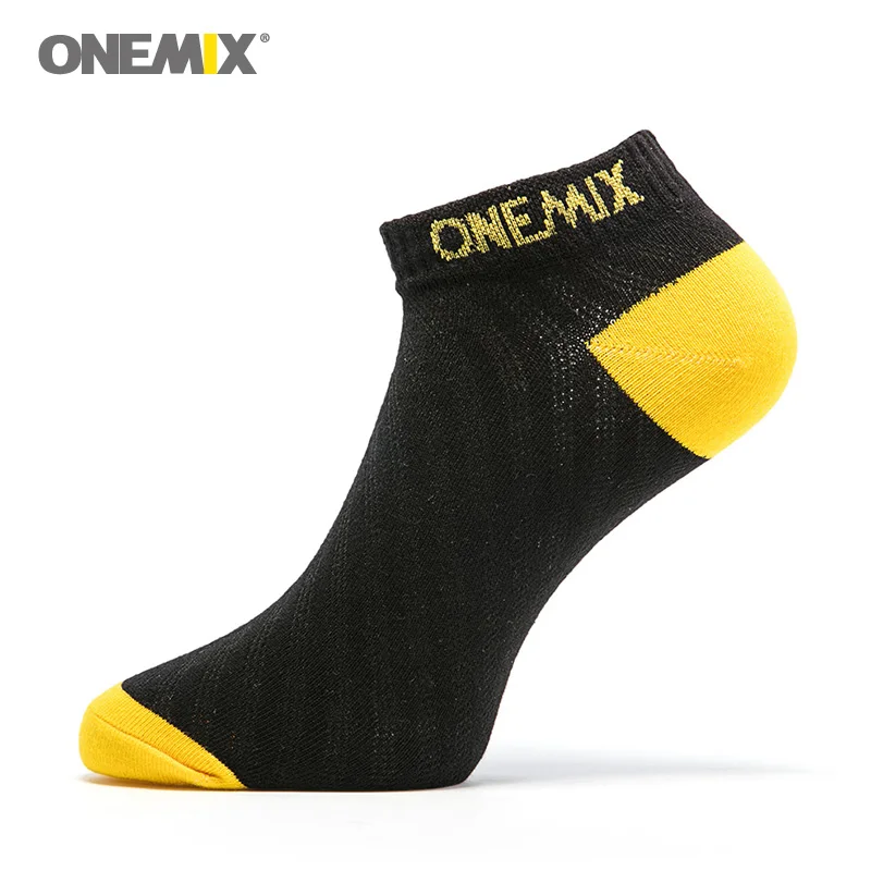 Buy ONEMIX men's sports socks running socks pure cotton socks on random color
