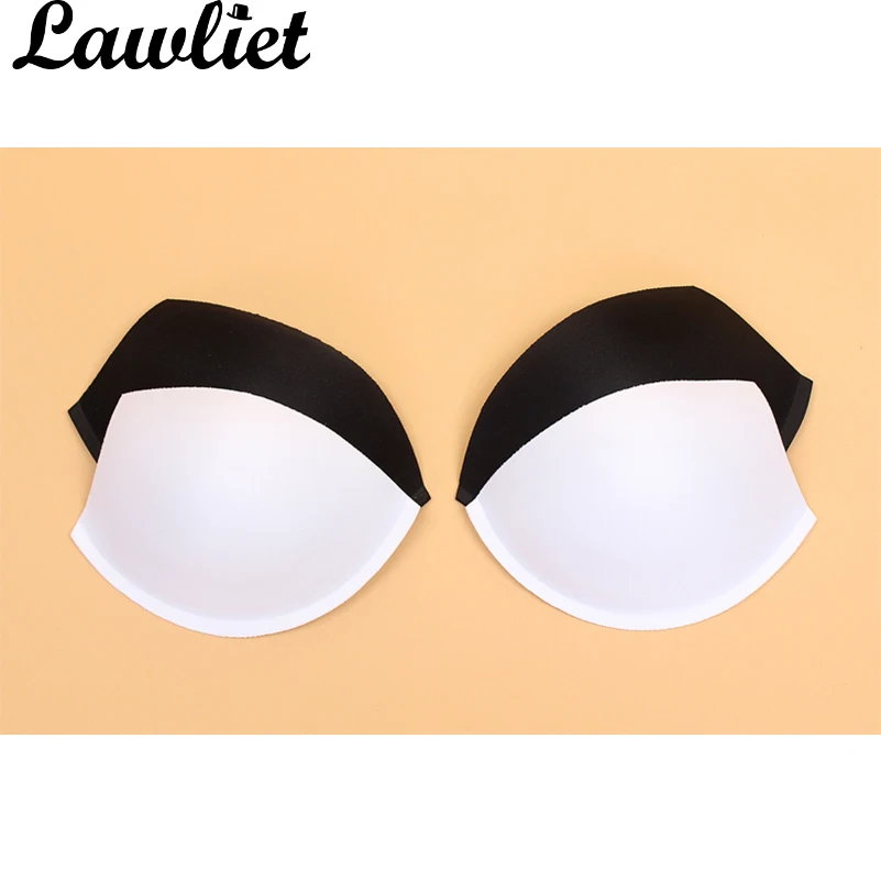 rembourrage de bikini soutien-gorge Lot de 2 coussinets de soutien-gorge /à coudre en mousse souple pour soutien-gorge