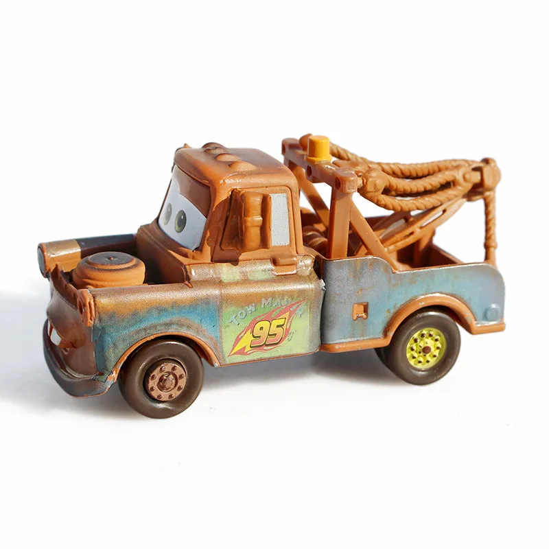 Disney Pixar Cars 2 Red Mater пожарная машина спасательный отряд из сплава металла литой под давлением игрушечный автомобиль модель для детей 1:55 новые брендовые игрушки