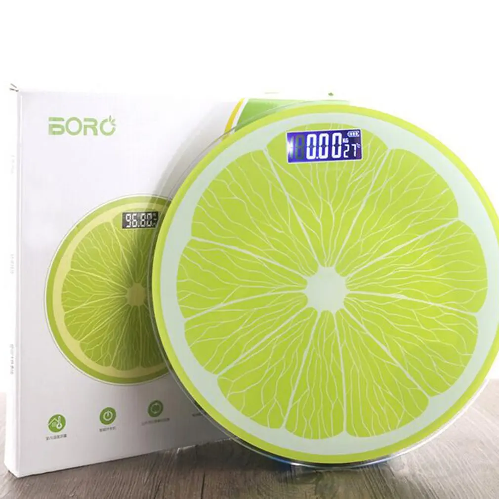 

Lemon Scale Kitchen Digital Scale Geometric Scale Portable LCD Electronic Household Weighting Scale USB Charing