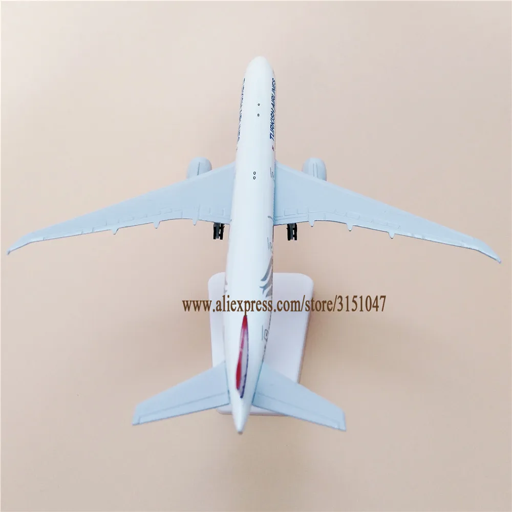 19 см металлическая модель воздушного самолета Turkish Airlines B777 300ER Boeing 777 Airways самолет w