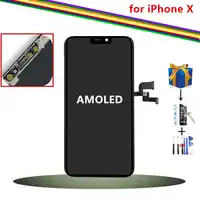 5.8inch AMOLED Display for iPhone X Xs LCD Display and Digitizer Assembly Screen ,Black