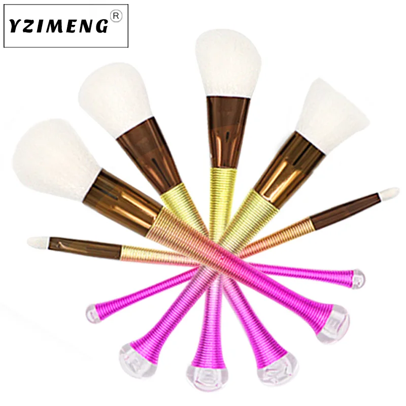 HUAMIANLI 2018 Новый 6 упак. Талия blush brush set Фонд Щетка Concealer & Красота Макияж