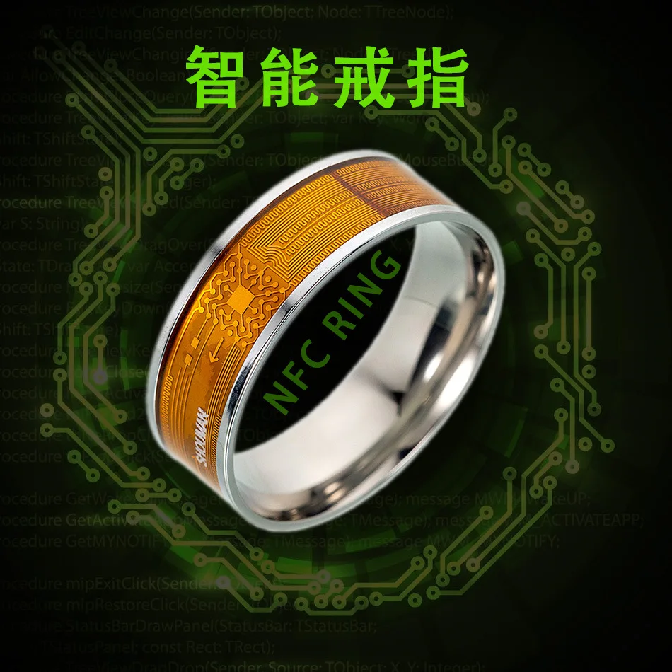 

New Intelligent Ring NFC Multifunctional Water-Resistant Magic Intelligent Ring Robot Windows NFC