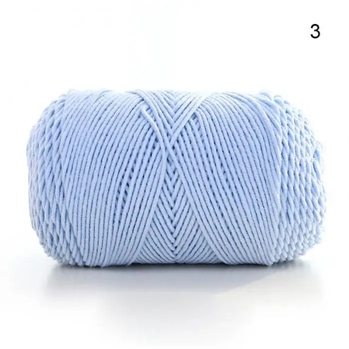 1 Pcs 5 Ply 100g DIY Rainbow Color Hand-woven Crochet Knitting Yarn Skeins DTT88
