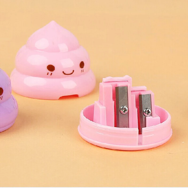 Apontador Kawaii карандаш для Точилки форма резак нож двойное отверстие Pole Piece промо