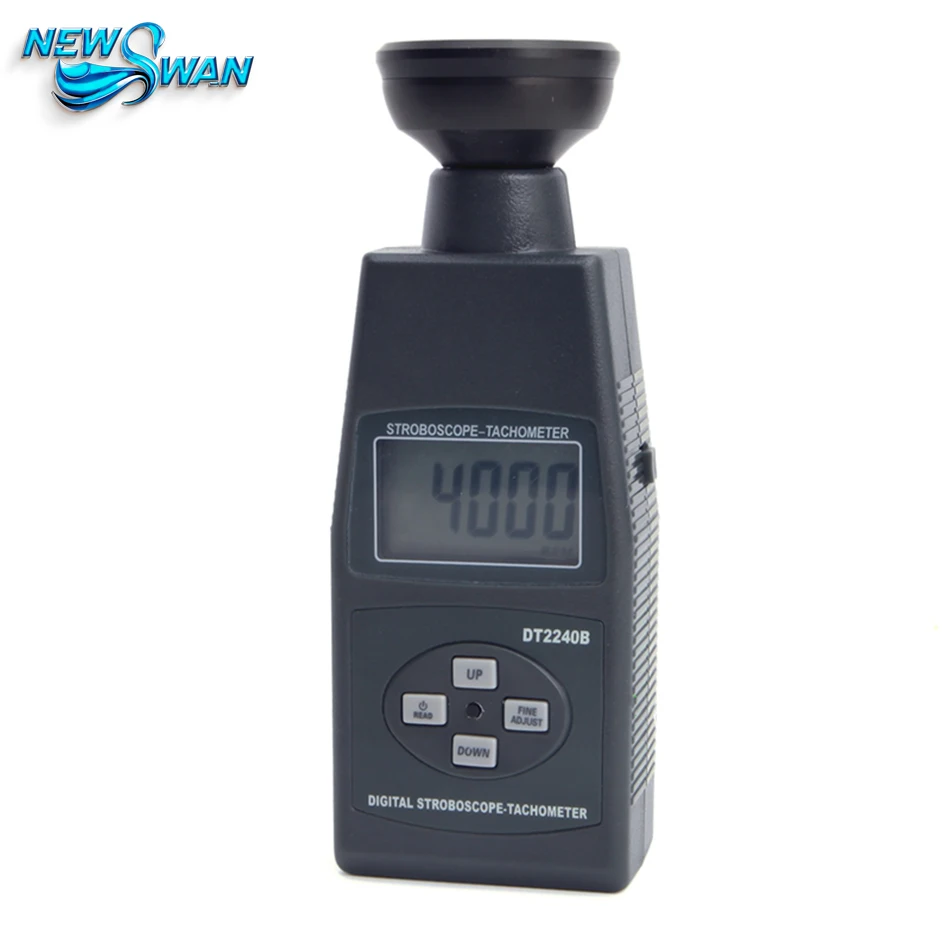 Digital Control Stroboscope Dt2240b Flash Frequency Strobe Speedometer Meter Range 6040000rpm