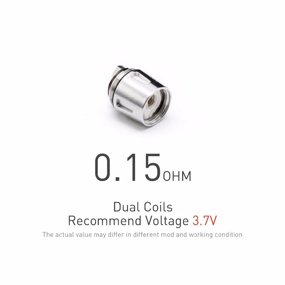 5 шт. сменная катушка Volcanee Q2 M2 0 4 Ом 15 для электронной сигареты V8 Baby Big Baby|Испарители