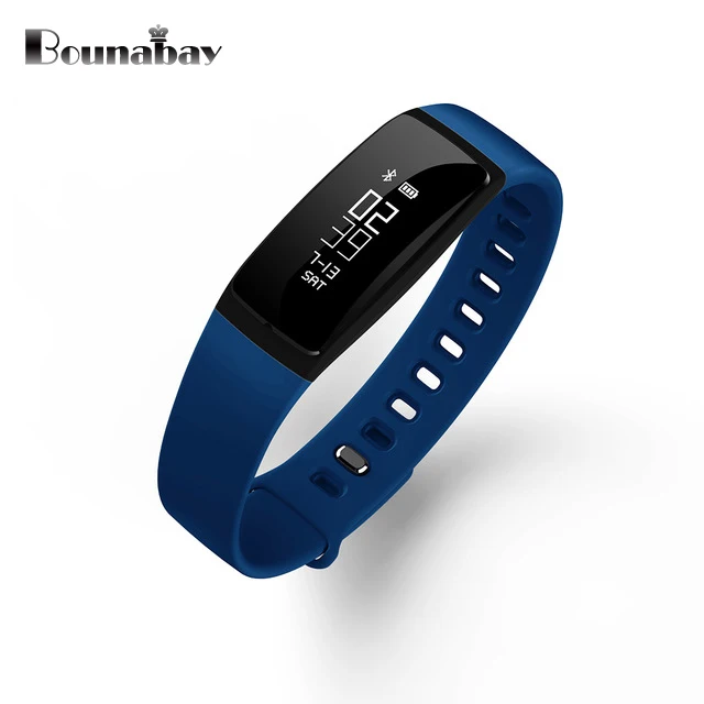 Bounabay Smart Bluetooth браслет часы для женщин Touch Android IOS Телефон женские