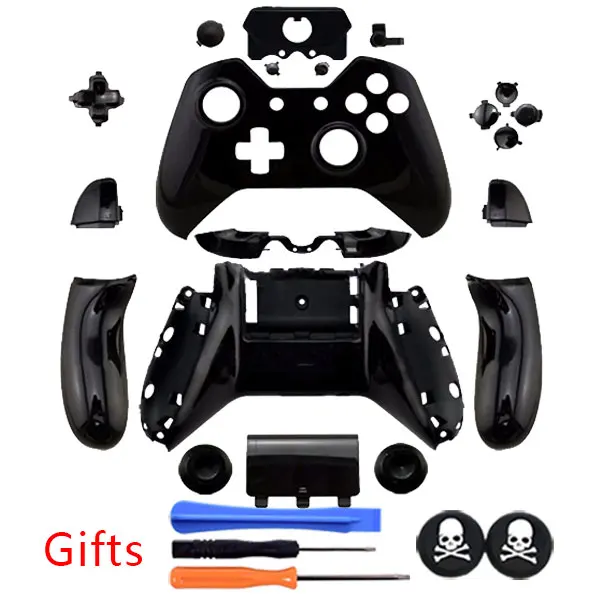 Best Offers Black ABS Matte Gamepad Full Housing Shell Case With 3.5 mm headsets jack Version for XBOX ONE Wireless Controller Best Offers Black ABS Matte Gamepad Full Housing Shell Case With 3.5 mm headsets jack Version for XBOX ONE Wireless Controller