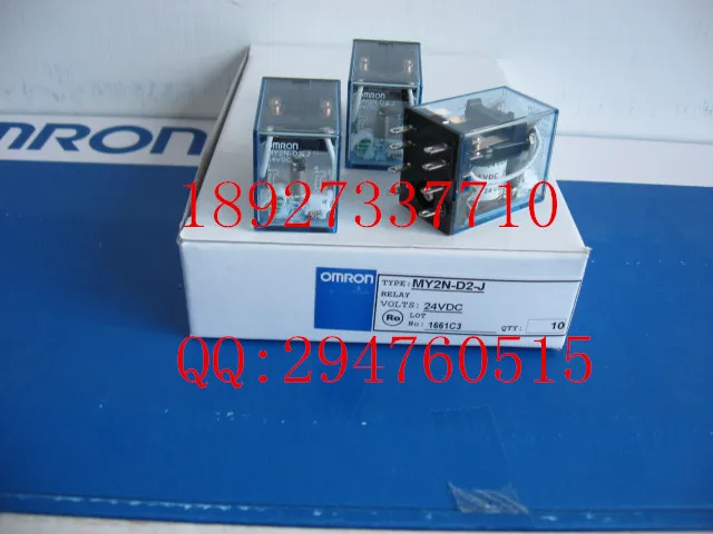 [ZOB] новые оригинальные OMRON Omron Реле MY2N-D2-J DC24V-10 шт./лот | Обустройство дома
