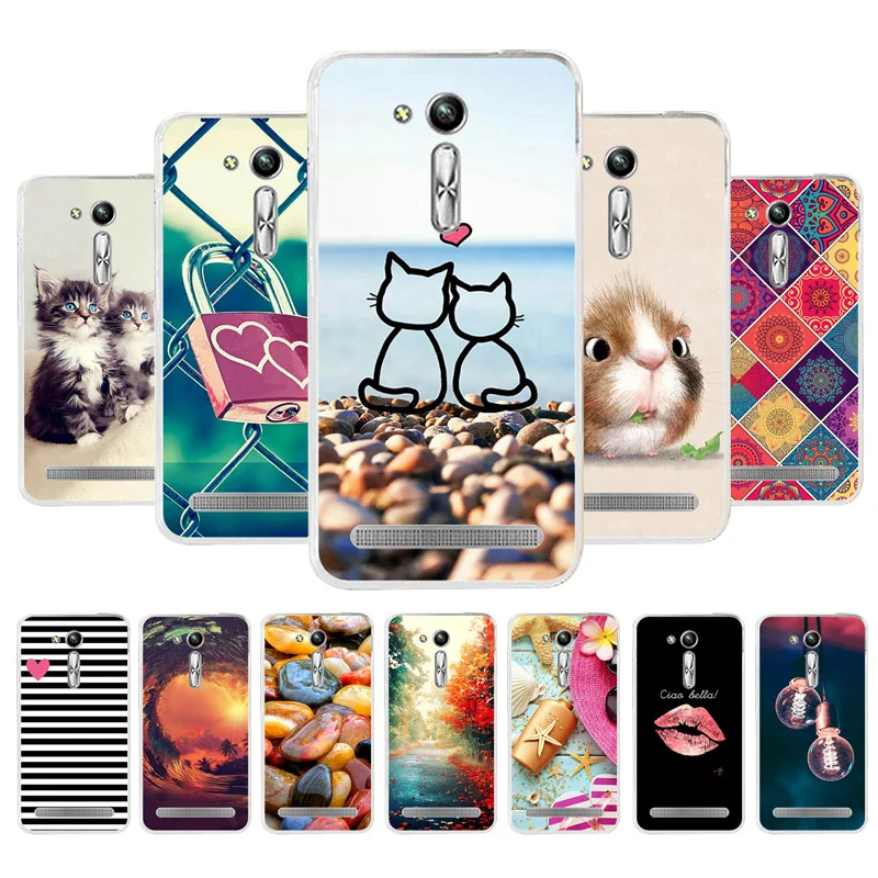 

Vanveet Soft Case For Asus Zenfone Go Case Painted Cover For Asus ZenfoneGo ZB452KG ZB500KL ZB551KL Case Back Cover Fundas Coque