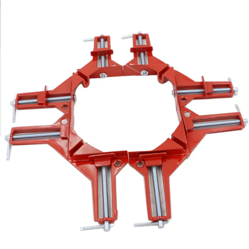 4pcs Style 90 Degrees Angle Clamp Right Angle Woodworking Frame Clamp DIY Glass images - 6