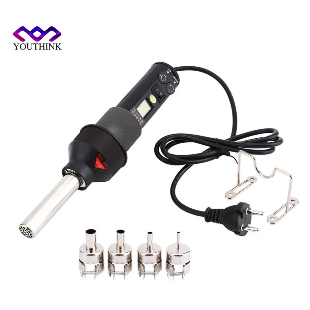 

Mobile Phone Mainboard Repairs Tool Adjustable Electronic Heat Hot Air Gun 220V 450W Desoldering Soldering Station IC SMD BGA