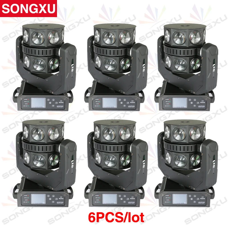 

16*10w RGBW 4 in1 LED Beam Moving Light Double-Flying Beam DJ Moving Effect Light 6pcs/lot/SX-MH1610