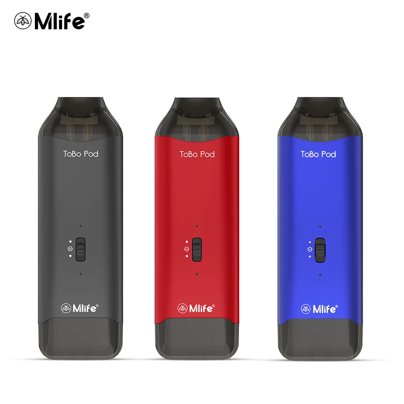 Mlife ToBo Pod 2в1 vape pen электронная сигарета 360 мАч vapes кальян ручка испаритель