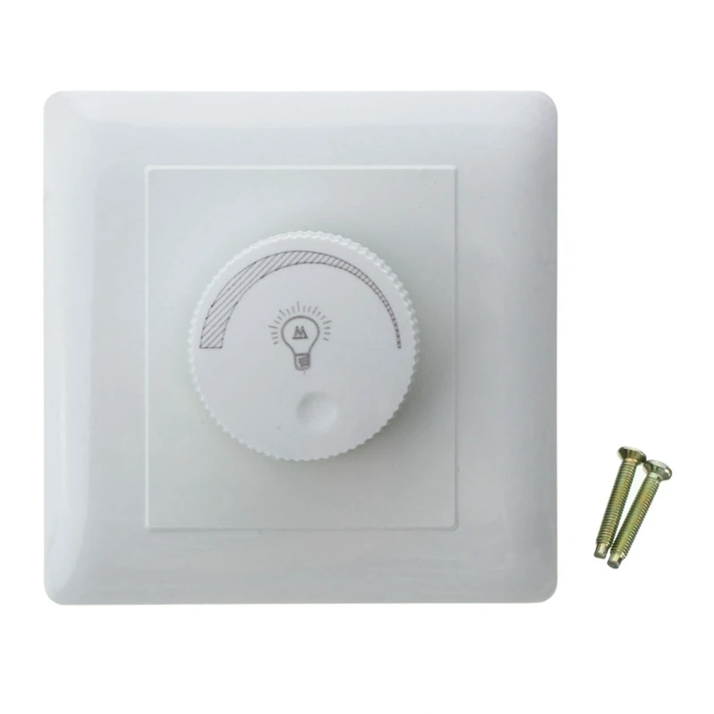 

Adjustable Controller LED Dimmer Switch For Incandescent Lamp Light Downlight Brightness Controller AC220V 50Hz 200W