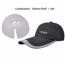 Анти-столкновения бейсбольные Твердые головные уборы легкие дышащие защитные шлемы Регулируемая посадка