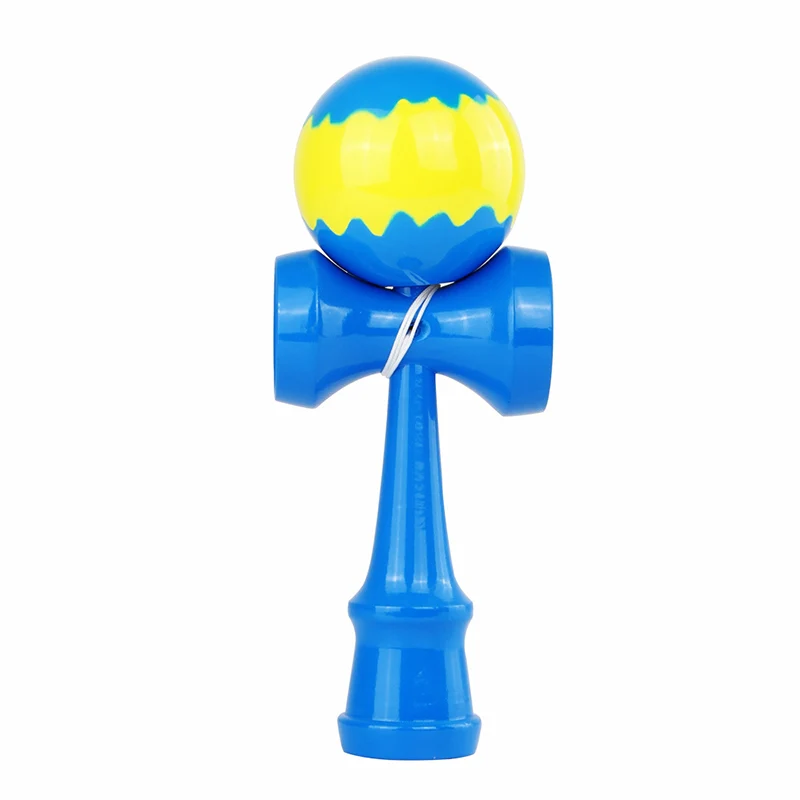 Бук 3-color Ripple Kendama деревянные жонглирующие умелые шары профессиональные спортивные игрушки для детей и взрослых