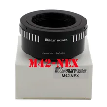Kecay M42-NEX Lente Adaptador de montaje Para M42 Lente Y SONY NEX E Monte cuerpo NEX3NEX5 NEX7NEX-C3NEX-F3 NEX5N NEX-5R NEX6
