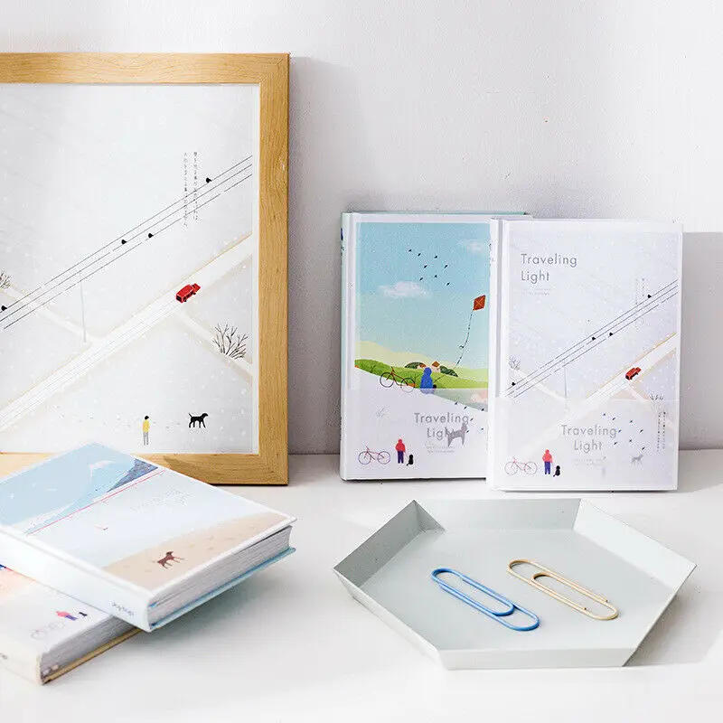 

A5 Travel Account Book Four Seasons Cover Diary Book Fashion Beautiful Notebook