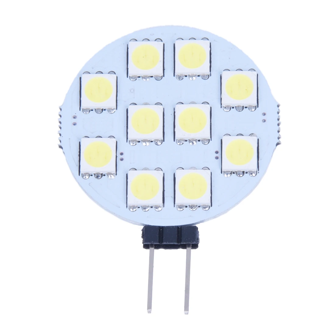 Высокое качество 5 x G4 Чистый белый 10 5050 SMD СВЕТОДИОДНЫЙ МОРСКОЙ лодочный точечный