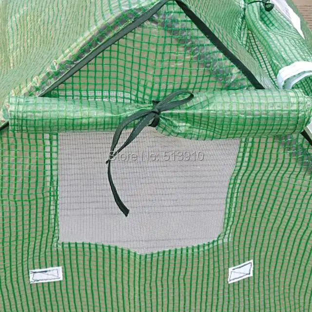 Сад теплица Цветок Сад консерватория Солнечная комната зеленый PE Сетка+ УФ Обработанные постельные сетки экспортного качества