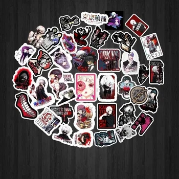 

50Pcs Tokyo Ghoul Anime Series Stickers Toys Classic Japanese Anime Sticker DIY Decoration Stickers Kid Gift Toy 2019