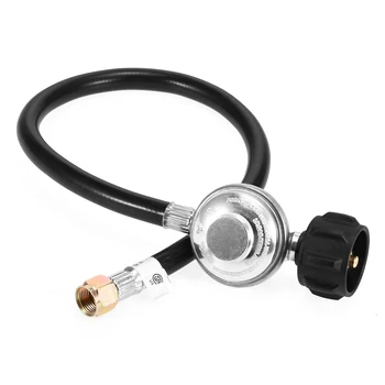 

24 IINCH Propane Hose Regulator QCC1/Type-1 LPG Hose with 3/8'' Female Flare Nut for Most Gas Grill Heater Fire Pit Table