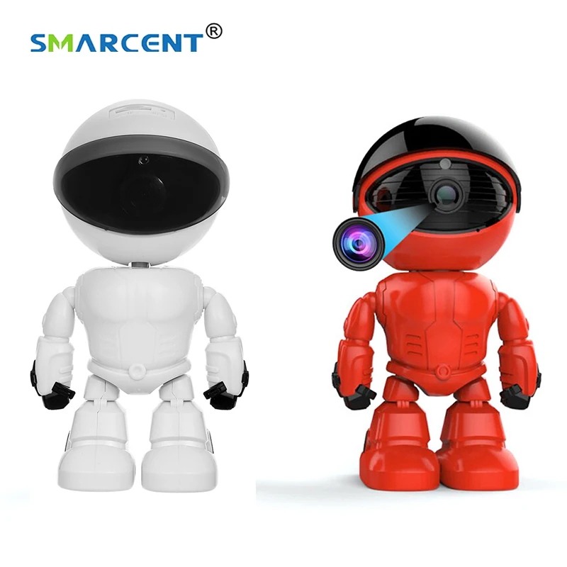 Mini Smart IP Robot Camera 1080P HD WIFI IP Invisible Two-way Voice Recording Alarm Night Vision Ho