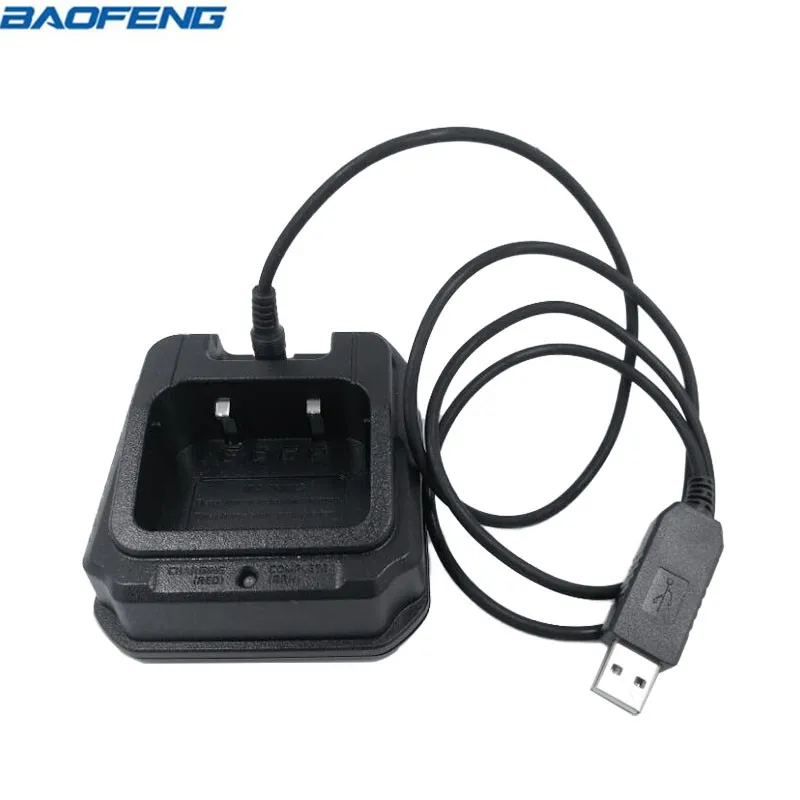 Baofeng UV-9R USB Base desktoр зарядное устройство с Батарея Зарядное устройство иди и болтай Walkie Talkie для pofung UV UV-XR A-58 UV-9R плюс GT-3WP UV-5S UV9R uvxr