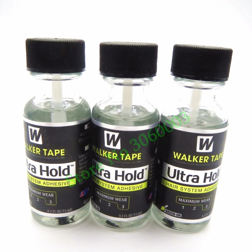 Buy 3 bottles 0.5OZ 15ML lace wig silicone adhesive