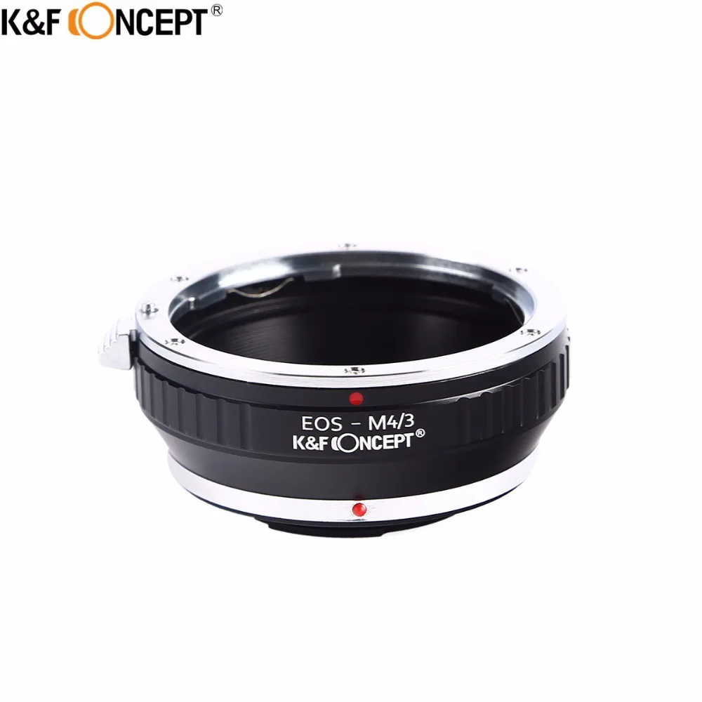 K & F CONCEPT для телефона/3 объектива камеры Адаптер кольцо Canon EOS EF Крепление M4/3 MFT Olympus
